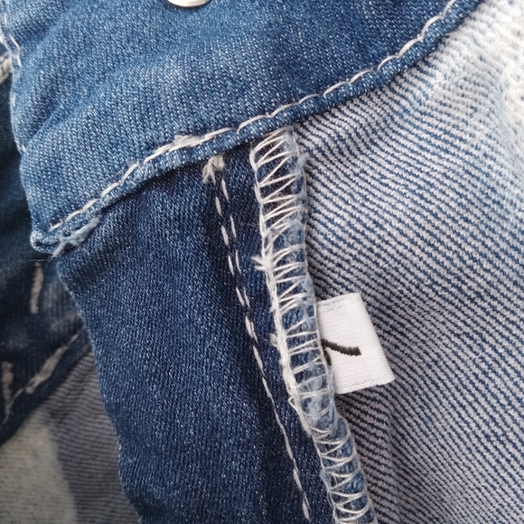 PENSAMIENTO WOMEN'S BLUE JEANS SIZE 7 WITH LOTS OF BLING - Picture 11 of 12